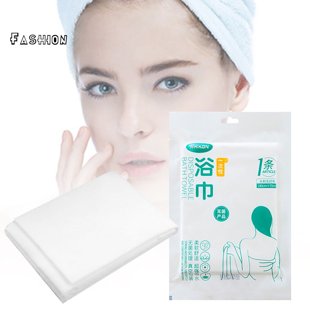 Khăn Tắm Bằng Vải Không Dệt Mềm Nhanh Khô Dùng Một Lần Tiện Dụng