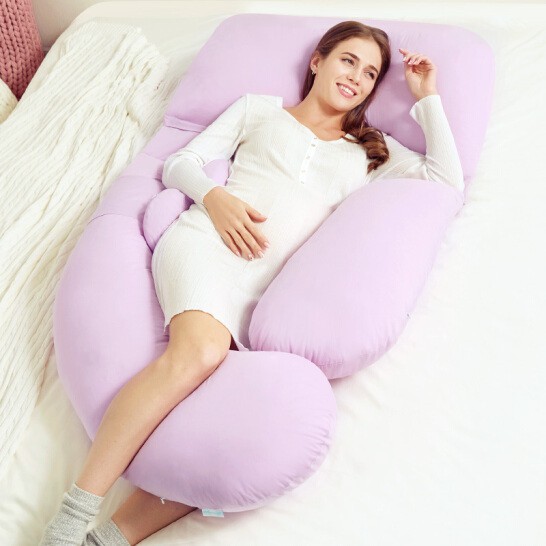 Gối ôm  bà bầu cao cấp chống mỏi lưng