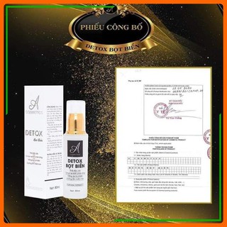 DETOX bọt biển A Cosmetics.  Nạ sủi bọt thải độc cho da