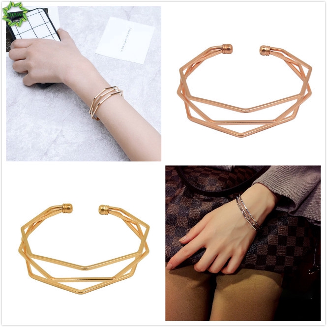 Vòng tay nhiều lớp kiểu dáng đơn giản thời trang cho nữ