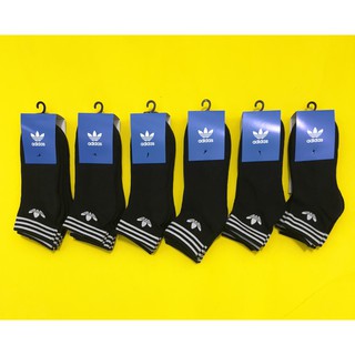 Pack 3 đôi Tất vớ Adidas Tref Ank SCK HC Authentic ĐEN