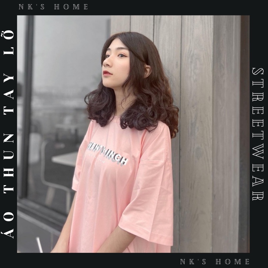 Áo thun tay lỡ unisex cho nam nữ TWENTY INCH thiết kế áo form rộng phong cách trẻ trung năng động