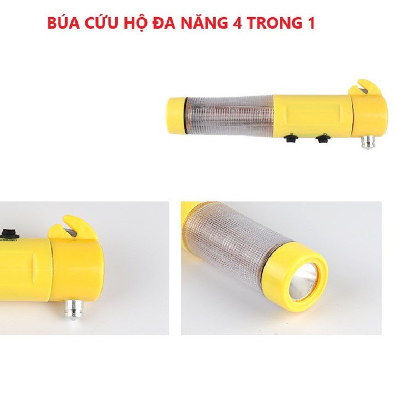 Bộ dụng cụ cứu hộ 9 món chuyên dụng đa năng gọn nhẹ dành cho ô tô khi khẩn cấp