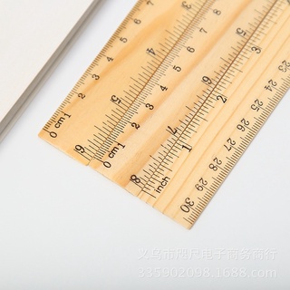 Thước Thẳng Bằng Gỗ 15cm 20cm 30cm