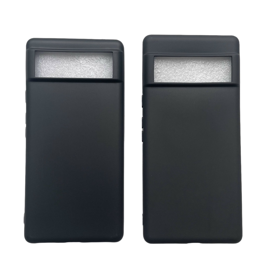 Ốp lưng silicon đen nhám cho Google Pixel 6/ Pixel 6 Pro không bám vân tay