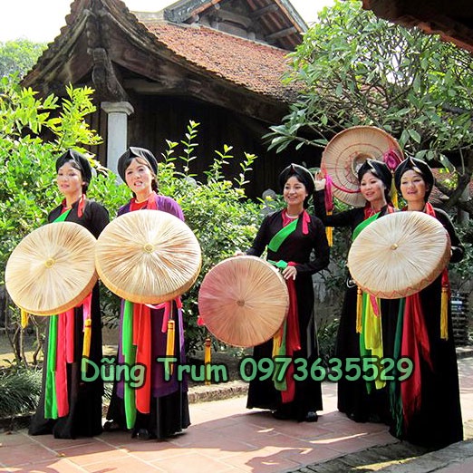 Nón quai thao biểu diễn văn nghệ (5 cái)