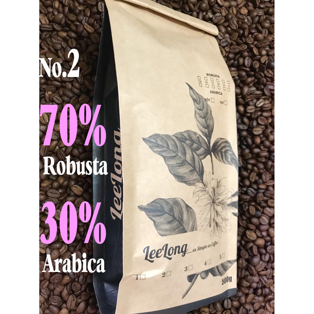[Mã GROXUAN1 giảm 8% đơn 150K] 500G CAFE LEELONG SỐ 2 - NGUYÊN CHẤT 100%