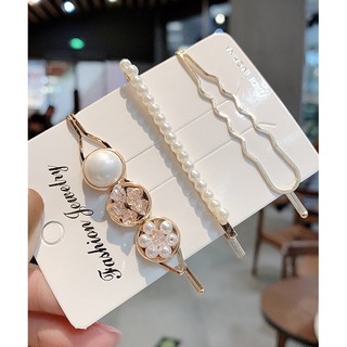 Bộ Kẹp Tóc Đính Đá Xinh