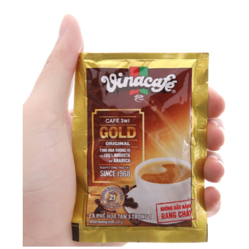 Cà phê sữa hoà tan VinaCafe Gold Original 480g