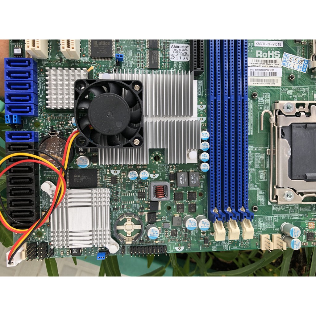 Bo mạch chủ Mainboard Main Supermicro X8DTL X8DT3 dual 2 CPU x58 socket 1366 X5670 render giả lập nox ngon như i7 8700 | BigBuy360 - bigbuy360.vn