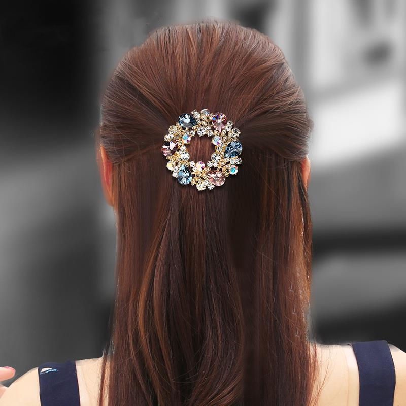 Kẹp TóC HìNh GiọT NướC ĐíNh Kim Cương Giả ThờI Trang Cho Nữ