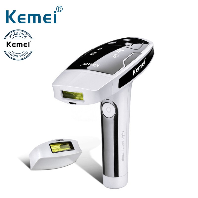 Máy triệt lông vĩnh viễn Kemei KM-6812 - Công nghệ xung ánh sáng IPL