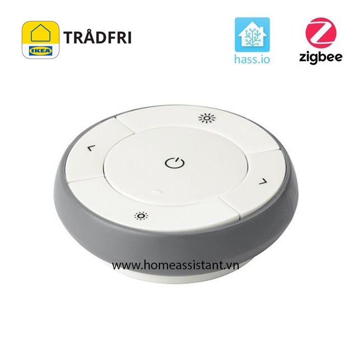 Nút Bấm Ngữ Cảnh Đèn Zigbee IKEA Tradfri TS01  Zigbee2MQTT ZHA Hass