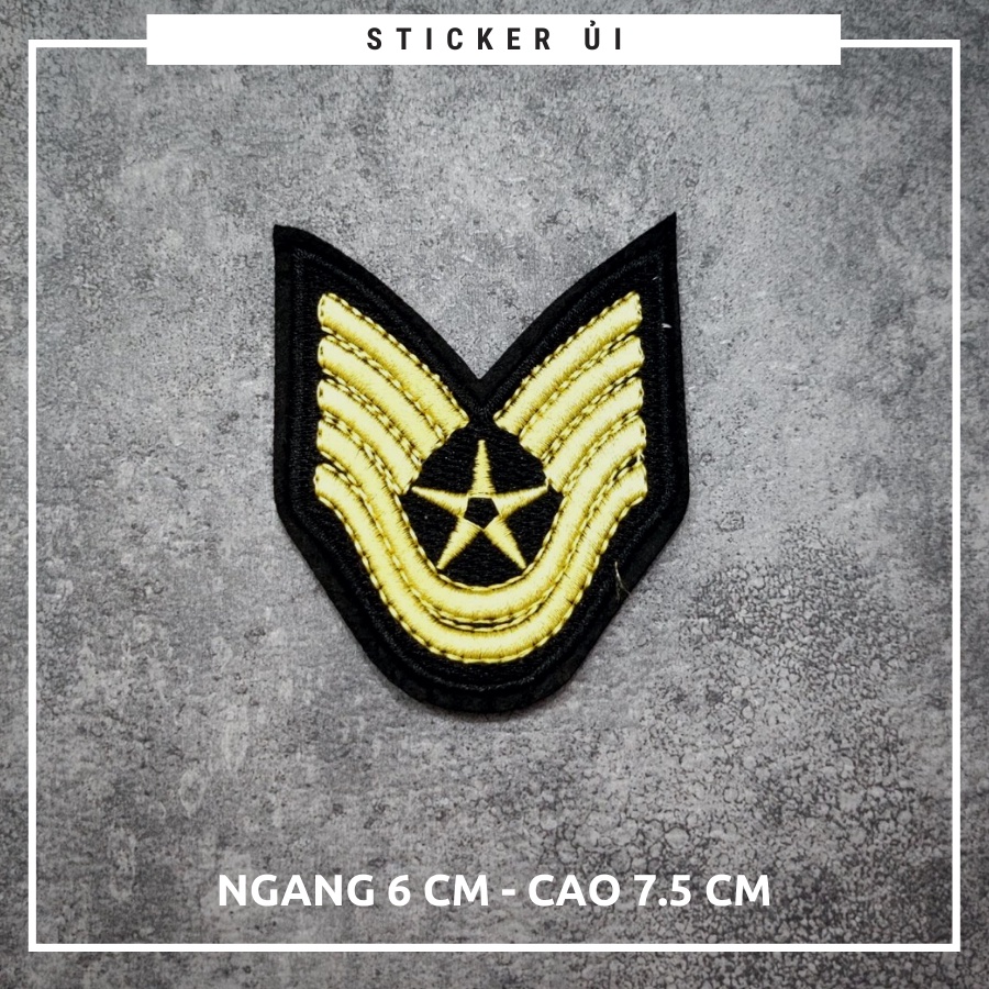 Sticker ủi áo Cao cấp - CÓ SẴN KEO ỦI - sticker vải dùng làm miếng vá áo, phụ kiện trang trí quần áo, balo, giày, nón