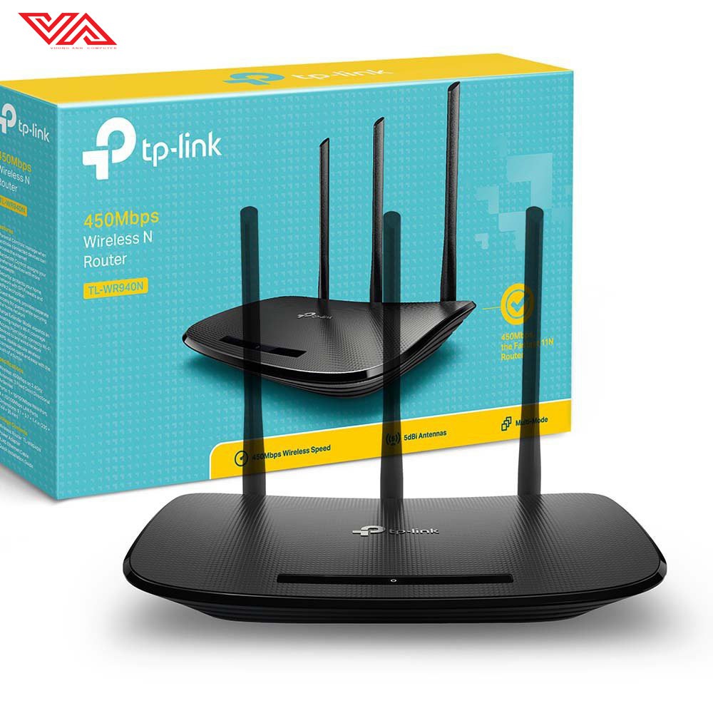 Bộ phát WIFI TPLINK 940N Chuẩn N Tốc Độ 450Mbps