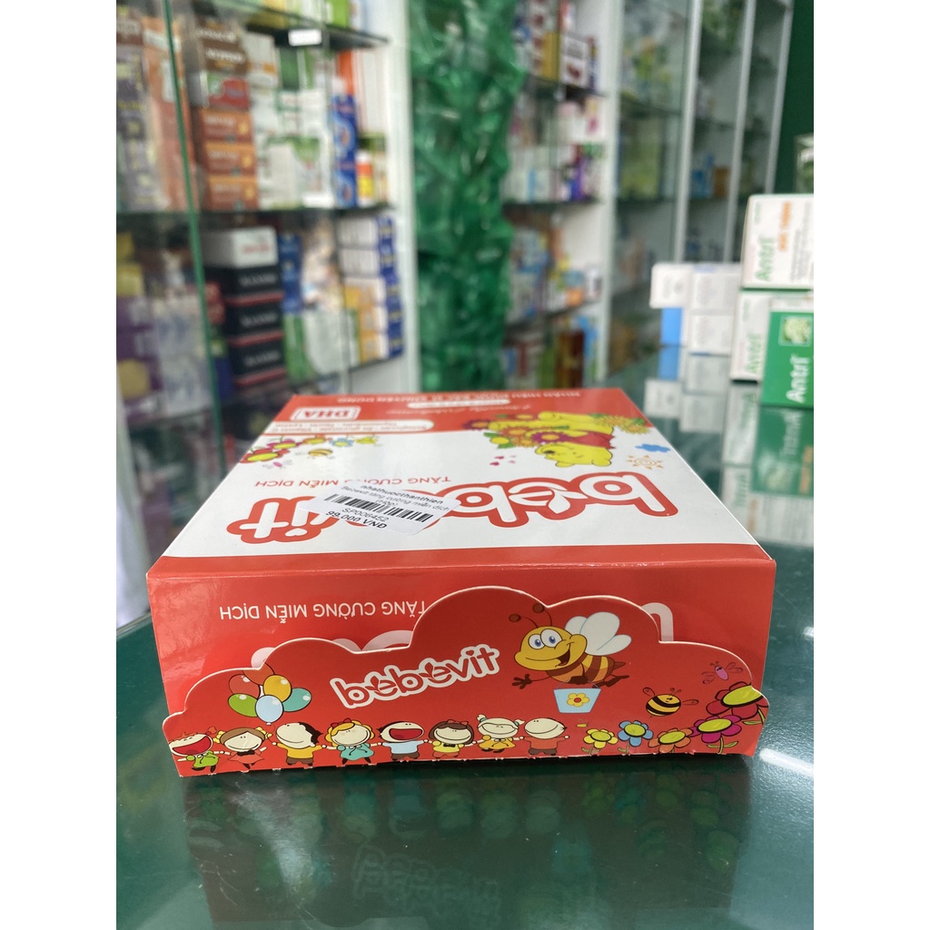 Bebevit tăng cường miễn dịch, bổ sung khoáng chất  Beta glucan, Kẽm gluconat, Lysine, Taurin, Thymomodulin tăng đề kháng