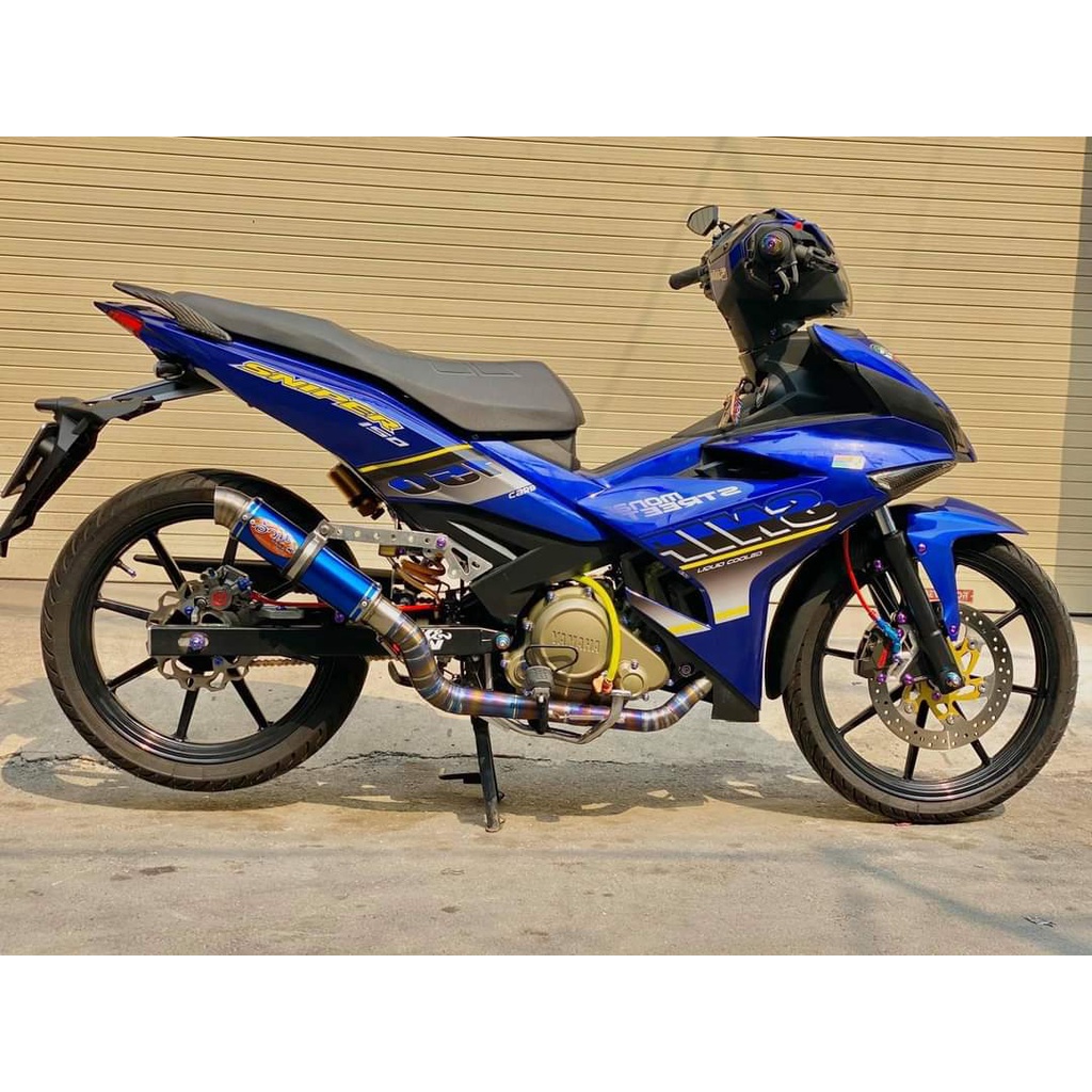 Tem Rời Exciter 150 Sniper Xanh Gp - Mẫu Mới