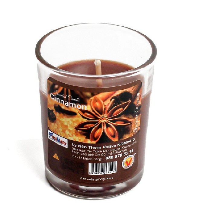 Hộp 6 ly nến thơm votive Miss Candle FTRAMART NQM0413 (Lựa chọn 11 mùi hương)