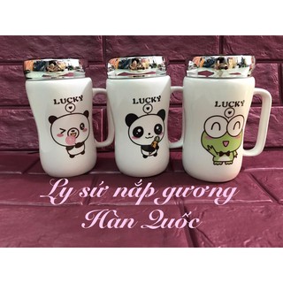 LY SỨ NẮP TRÁNG GƯƠNG HÀN QUỐC