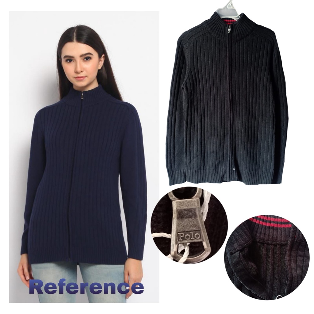Áo Khoác Polo Dành Cho Người Lớn Unisex ~ Lưới Đen
