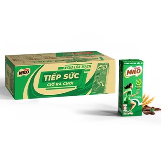 Sữa lúa mạch Nestlé Milo thùng 48 hộp x 180ml