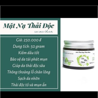 Mặt nạ thải độc