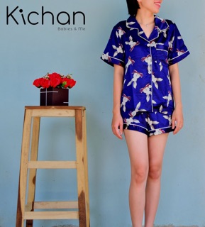 Bộ lụa mặc nhà
