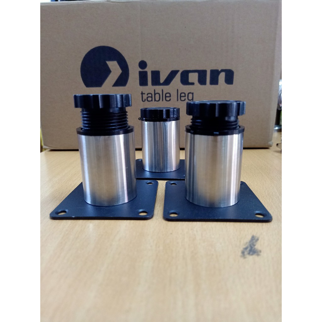 Đỡ chân bàn inox chính hãng Ivan 08240, có video hướng dẫn lắp đặt