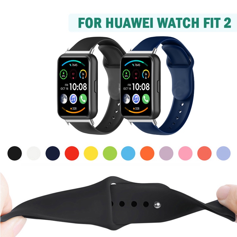 Dây Đeo Silicon Mềm Cho Đồng Hồ Thông Minh Huawei Watch Fit2 fit 2