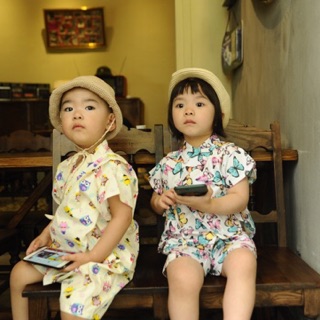 Bộ yukata phong cách Nhật Bản cho bé