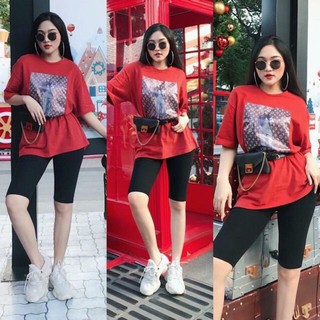 Quần legging ngố 4 túi