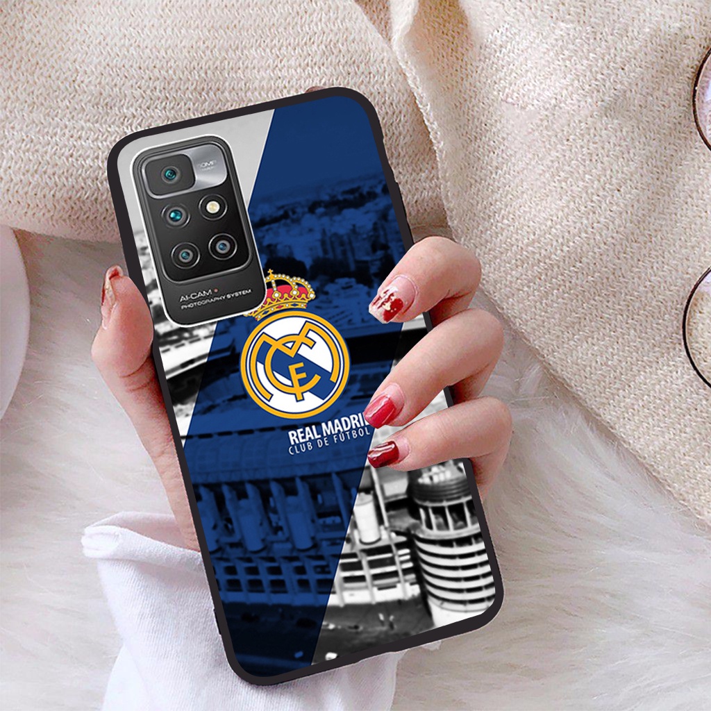 Ốp lưng Xiaomi Redmi 10 viền dẻo TPU BST CLB Bóng Đá