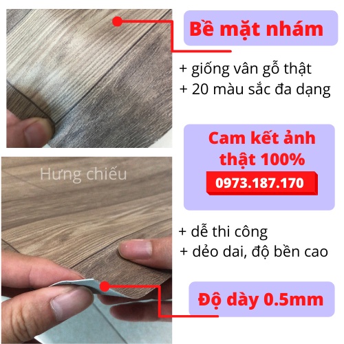 Thảm trải sàn vân gỗ xám nhạt I Simili trải sàn vân gỗ pvc nhám xám chống nước tấm dán nền nhà giá rẻ