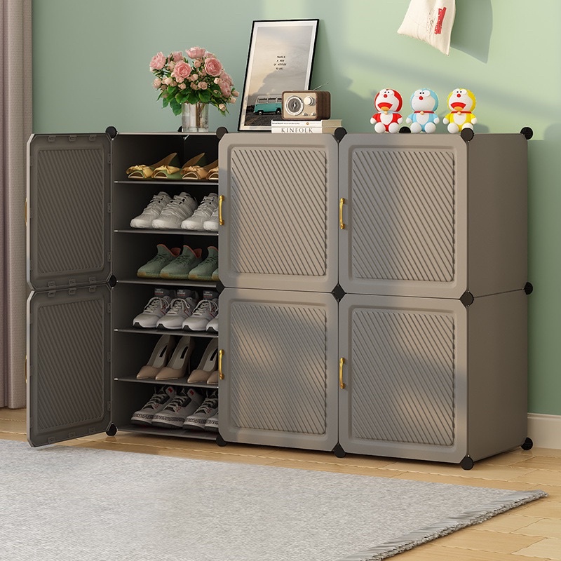 Kệ đựng giày dép, tủ bảo quản, kệ giá nhựa lắp ghép đa năng