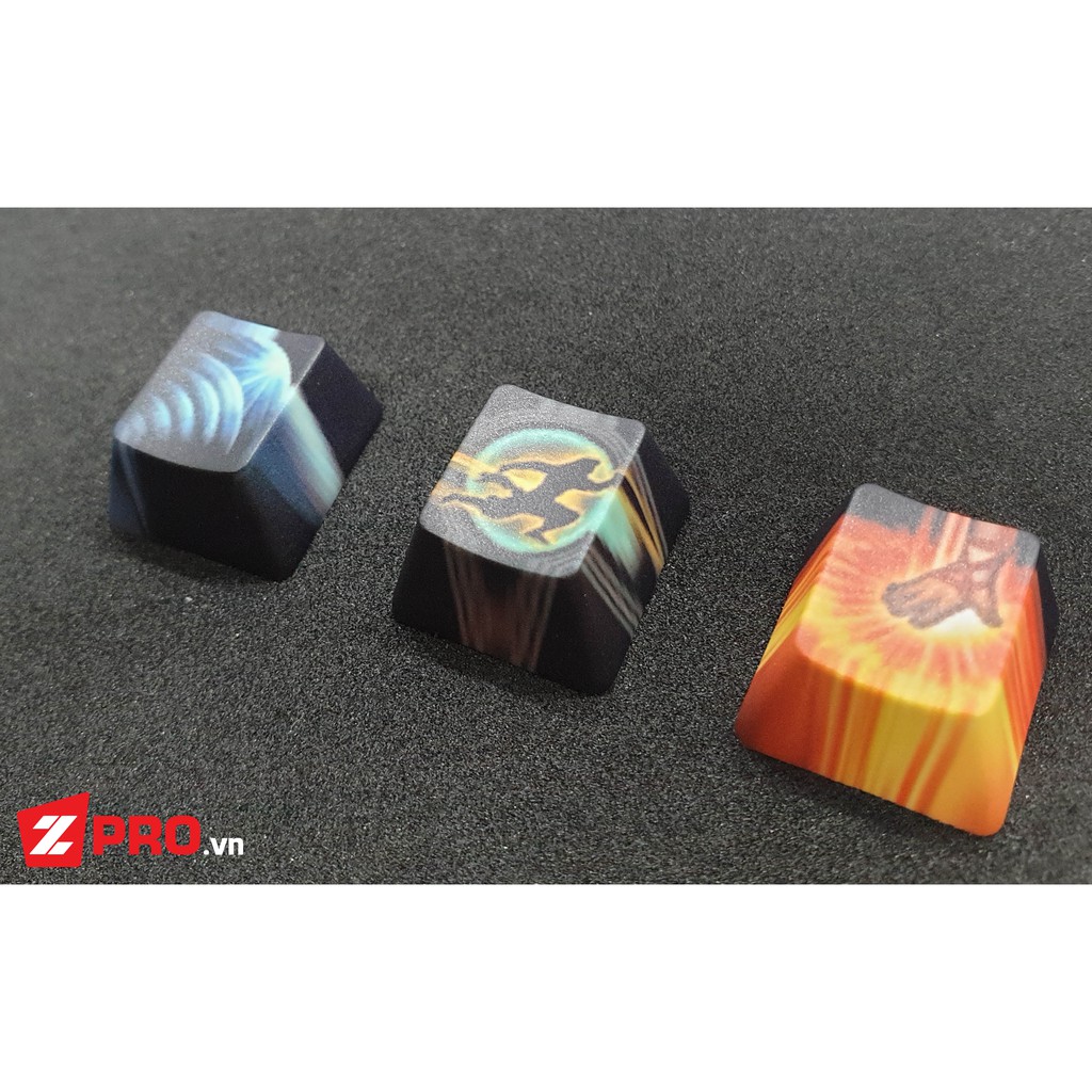 Bộ Keycap Liên Minh Huyền Thoại Lee Sin 4 Phím (Dùng gắn cho Bàn phím cơ)