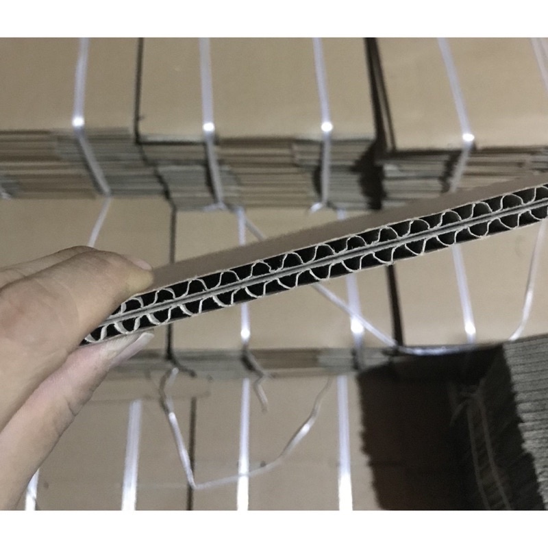 Có sẵn: Hộp carton gói hàng sz 25.10.10