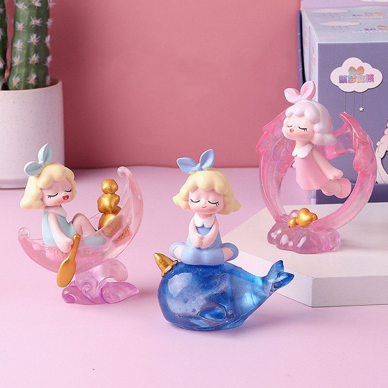 Mô Hình Cao Cấp 6 Mẫu Những Cô Bé Mộng Mơ Cực CUTE Cực Sắc Nét Hộp Quà Bí Ẩn Gửi Ngẫu Nhiên Random