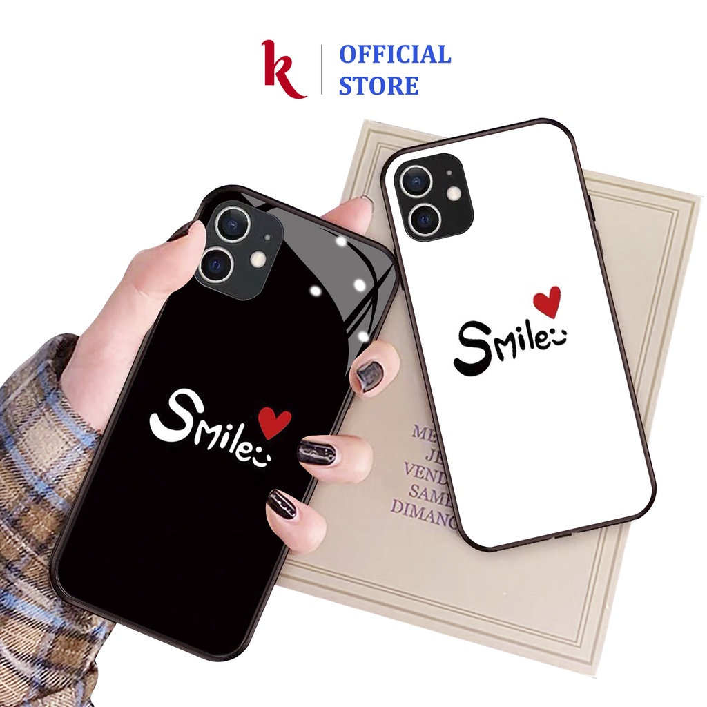 Ốp lưng iphone cặp đôi Tim Smile case 14 14plus 13 pro max 12 promax 11 mini 6 6s 7 8 plus x xr xs