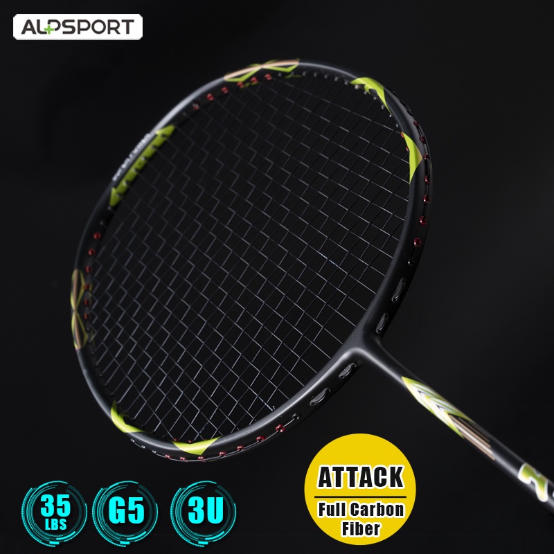 ALPSPORT Vợt Cầu Lông ALP XGP 3U G5 85g 22-35Lbs Cứng Cáp Chất Lượng Cao Kèm Hộp Quà