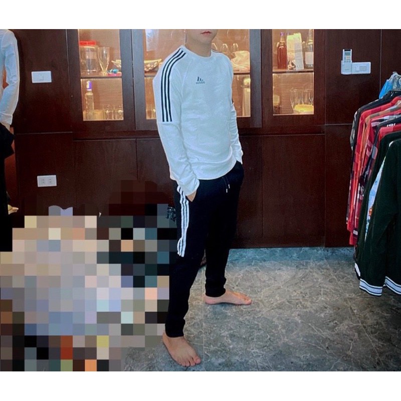 [ẢNH THẬT] Bộ Thể Thao - Siêu phẩm Set Bộ Thể Thao 3 Sọc Ngắn Hàng Xuất Cao Cấp TT012 | BigBuy360 - bigbuy360.vn