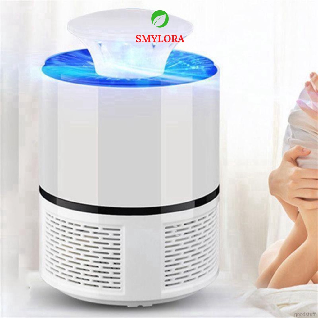 Máy Bắt Muỗi, Đèn Bắt Muỗi Thông Minh Quét 360 Độ Điện Quang 5V Hình Trụ An Toàn, Dễ Sử Dụng