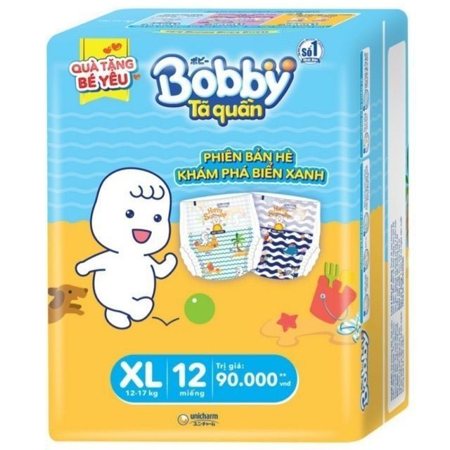 tã giấy downy Tã quần bopby m,l,xl,XXL 60 ,miếng ( Hàng khuyến mại )