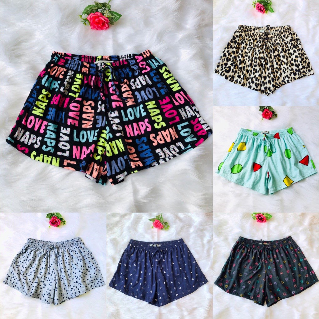 [Mã FAMAYWA giảm 10K đơn 50K] Quần đùi nữ thun cotton cá tính rất đẹp