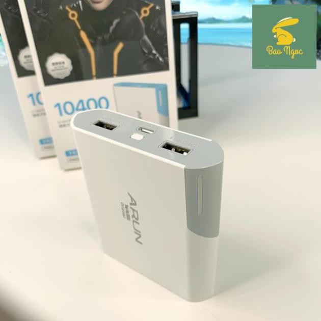 Sạc dự phòng Arun Y40 dung lượng 10.400mah | BigBuy360 - bigbuy360.vn