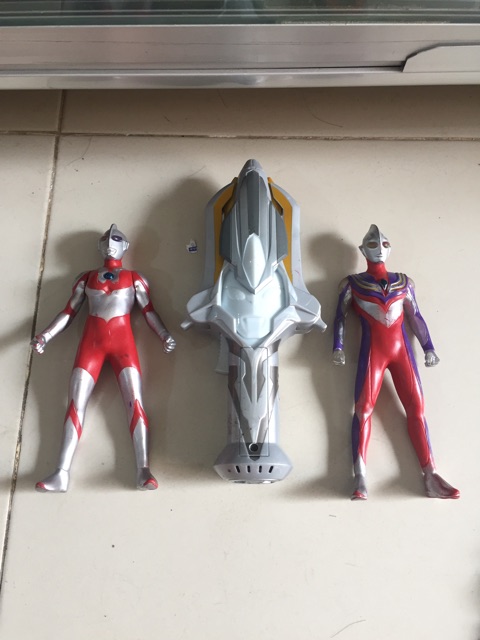 Đồ biến hình ultraman Ginga Transformation Series Ginga Spark Bandai Toy