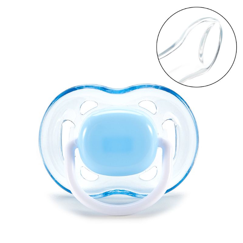 Ti giả dỗ yên tập nhai gặm bằng silicone thoải mái cho em bé