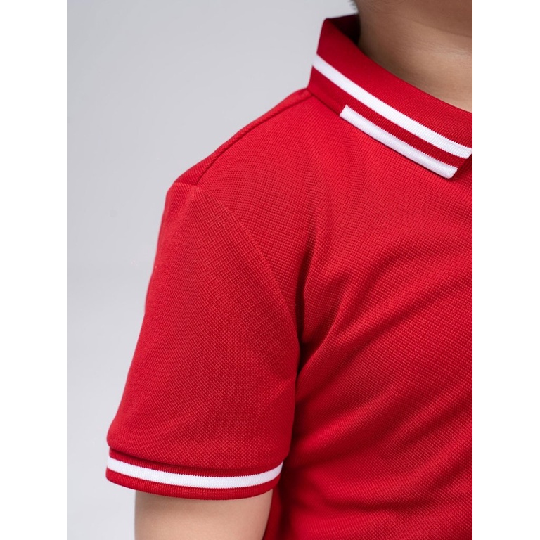 Áo polo trẻ em cafe dáng suông chống tia UV YODY siêu nhẹ siêu mát kiểm soát mùi cơ thể khử khuẩn- APK5129