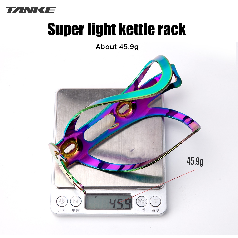 Giá đỡ bình nước TANKE gắn sườn xe đạp leo núi bằng hợp kim nhôm siêu nhẹ nhiều màu lựa chọn