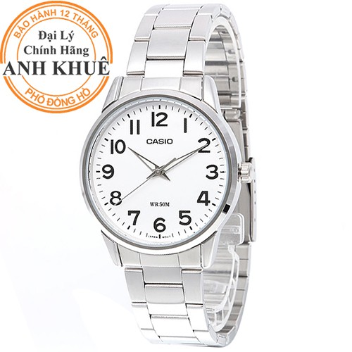Đồng hồ nam dây kim loại Casio chính hãng Anh Khuê MTP-1303D-7BVDF