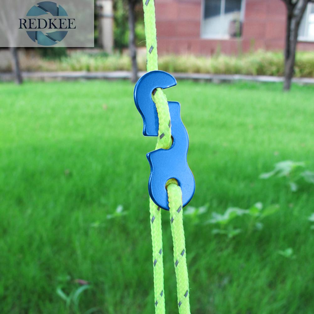 Set 10 Móc Khóa Dây Lều Chữ S Tiện Lợi